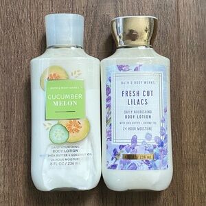 🪻BRAND NEW Bath & Body Works Fresh Cut Lilacs & Cucumber Melon Body Lotion🥒🍈